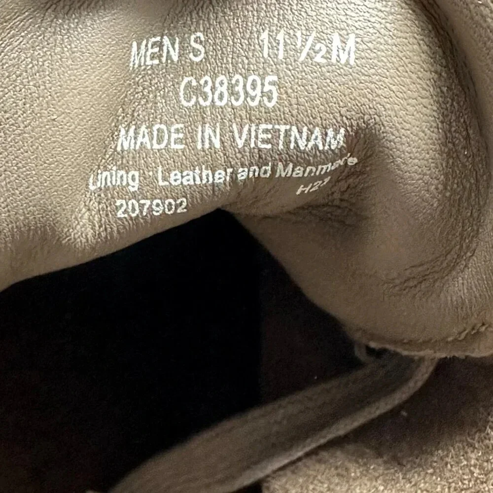 Cole Haan Stratton Shroud Suede Waterproof Boots in Morel Sz: 11.5